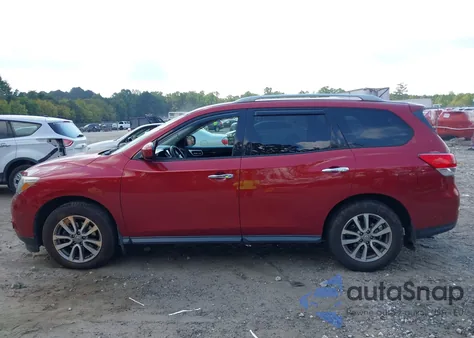 2015 Nissan Pathfinder S from USA, damaged, VIN 5N1AR2MN0FC713429